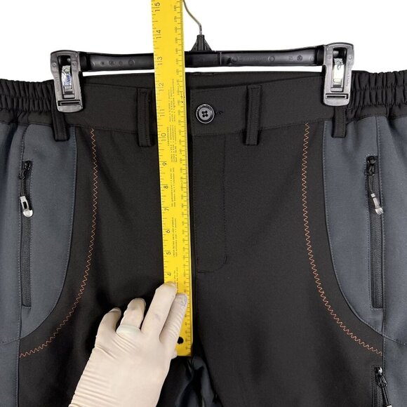 Gash Hao Mens 32x32 Outdoor Hiking Pants Fleece Lining Water-Resistant Softshell - Picture 12 of 16